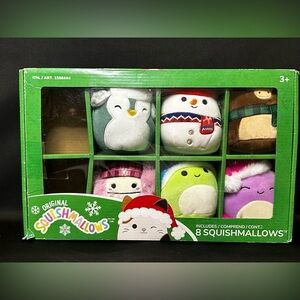Squishmallows 4-inch Ornament Plush 6-Pack Assorted (Winter)